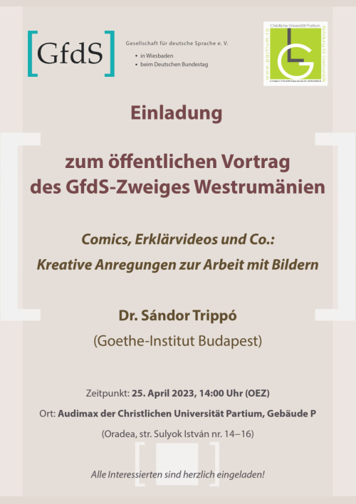 Einladung zum Gfds Vortrag von Dr Sándor Trippó 25 April 2023 page 0001