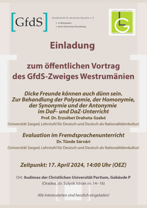 17 04 2024 Gfds Vortrag von Prof Dr Erzsébet Drahota Szabó und Dr Tünde Sárvári page 0001