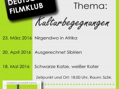 German Film Club 2015/2016/II.