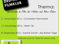German Film Club 2016/2017/I.